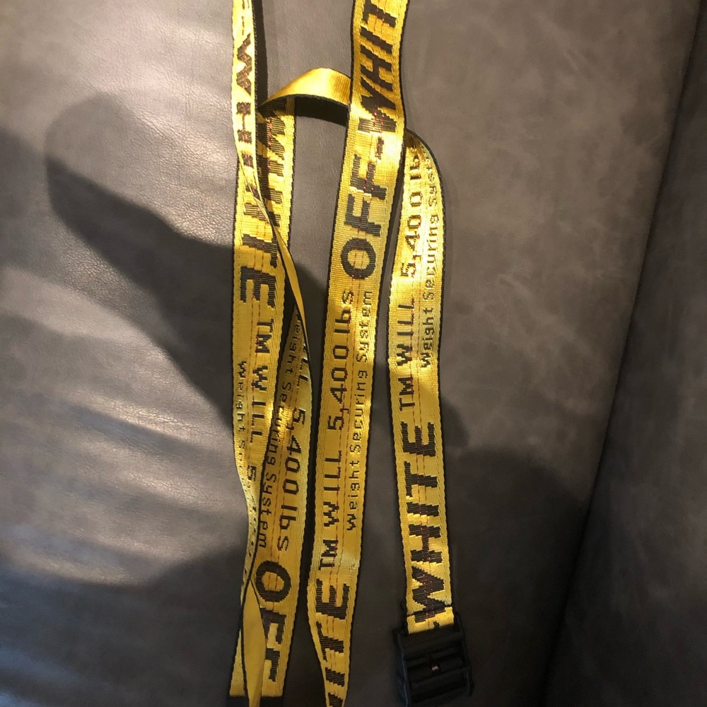 Off white belt